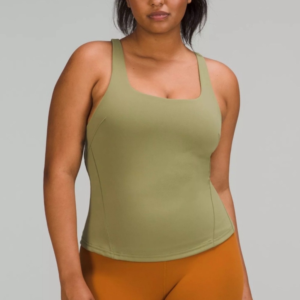 Lululemon Athletica InStill Tank Olive Green